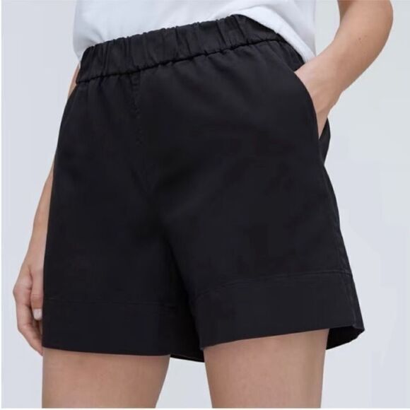 NWT Everlane The Easy Short Washed Black Size XS - Picture 1 of 11